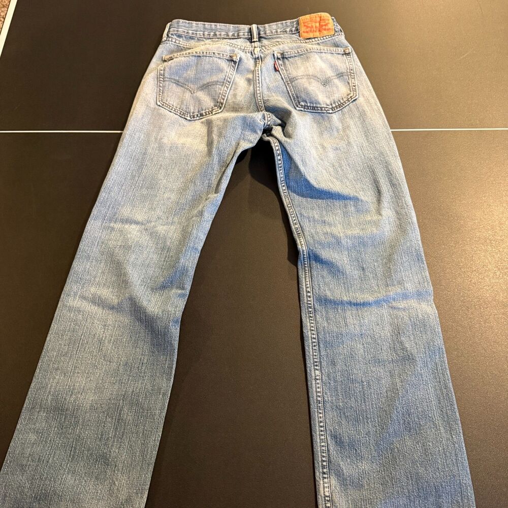 Levi’s 559 Relaxed Straight Jeans | Light Wash Distressed 32x34 - Picture 8 of 11
